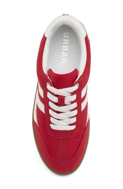 Jslides Pippa Low Top Sneaker In Red
