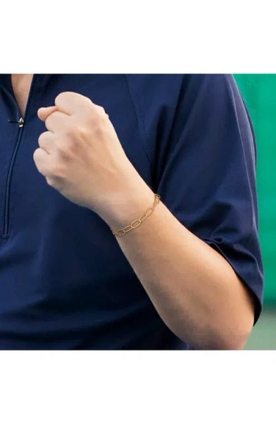 Delmar Rolo Chain Bracelet In Gold