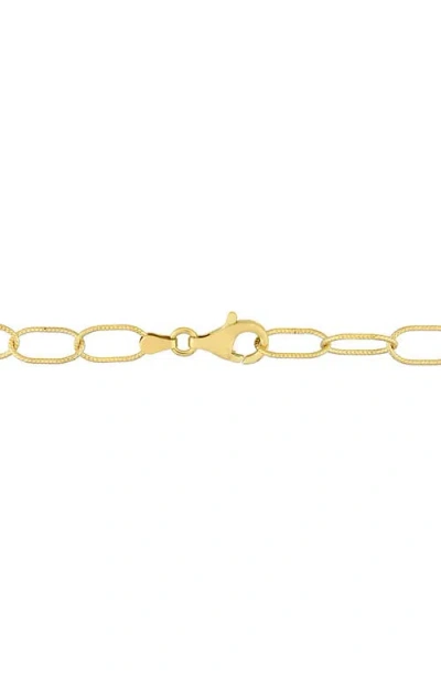 Delmar Rolo Chain Bracelet In Gold