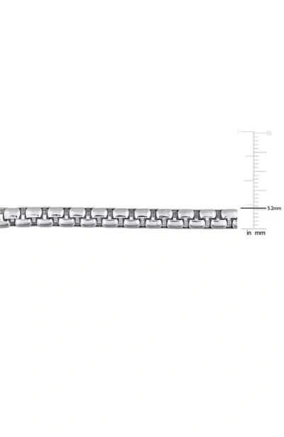 Delmar Box Chain Bracelet In Metallic