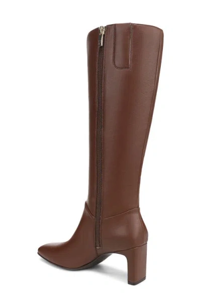 Naturalizer Women's Nona Extra Wide Calf Zip Tall Boots In Brown