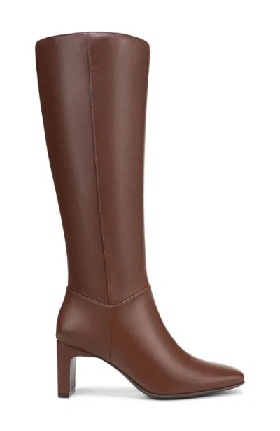 Naturalizer Women's Nona Extra Wide Calf Zip Tall Boots In Brown