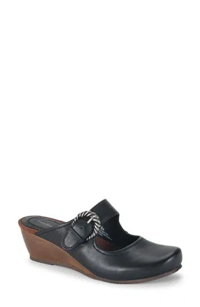 Baretraps Luna Womens Round Mules In Black