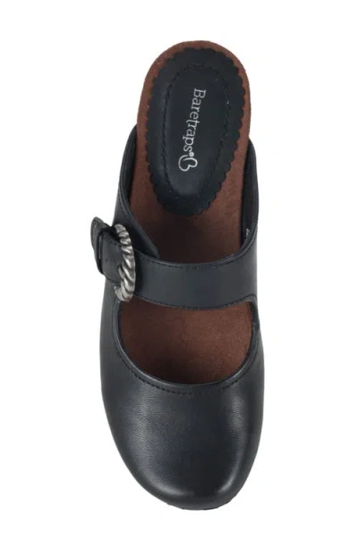 Baretraps Luna Womens Round Mules In Black