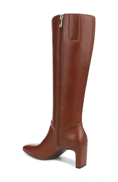 Naturalizer Women's Nona Wide Calf Zip Tall Boots In Brown