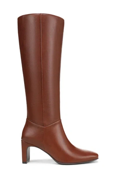 Naturalizer Women's Nona Wide Calf Zip Tall Boots In Brown