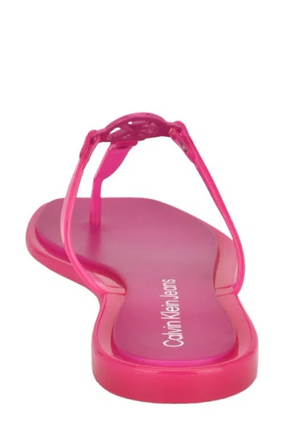 Calvin Klein Edhen Flip Flop In Pink