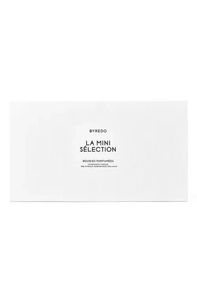 Byredo Mini Candle Set (limited Edition) $150 Value In Black