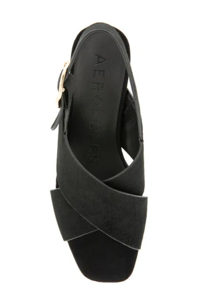 Aerosoles Women's Pura Platform Sandal In Black