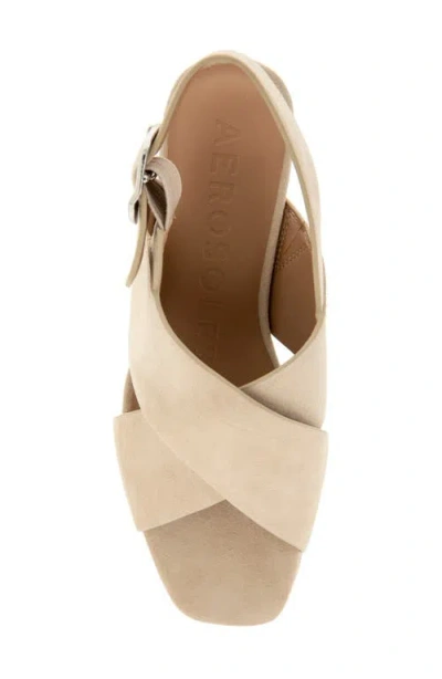 Aerosoles Women's Pura Platform Sandal In Neutral