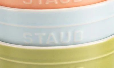 Staub 8-piece Ceramic Macaron Bowls & Baking Dishes Set In Pink