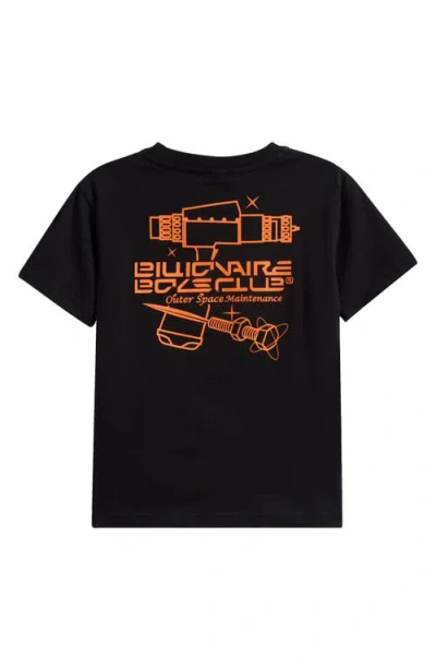 Billionaire Boys Club Kids Maintenance Tee In Black