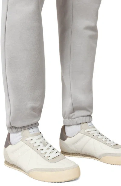 Allsaints Leather Harri Low-top Sneakers In White