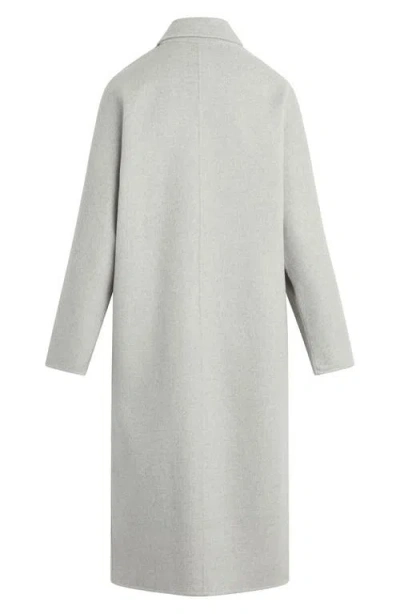 Favorite Daughter The Luca Wool Blend Double Breasted Coat In Gray