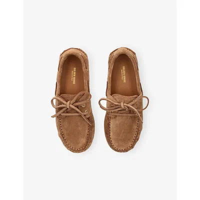 Golden Goose Round-toe Casual Shoes In Brown