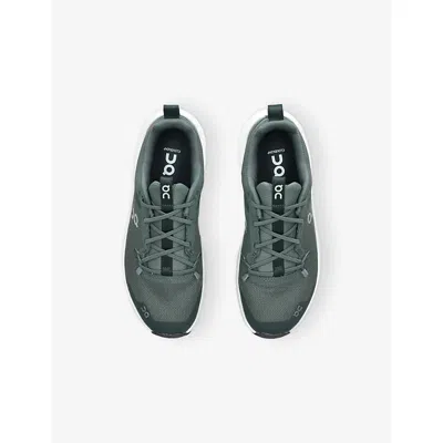 On Pale Green Kids' Cloudleap Mesh Trainers Eur 36 /3.5 Uk In Green