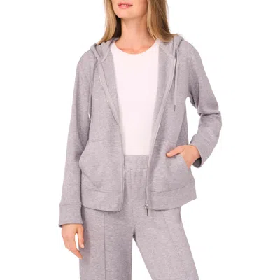 Vince Camuto Full Zip Hoodie In Gray