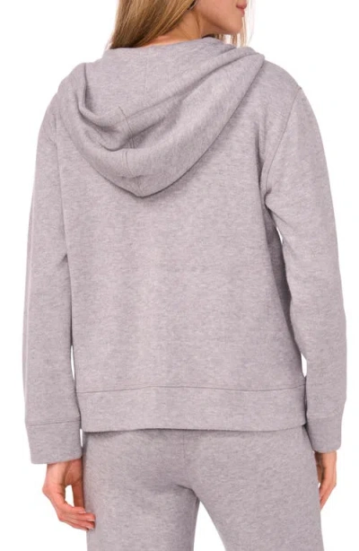 Vince Camuto Full Zip Hoodie In Gray