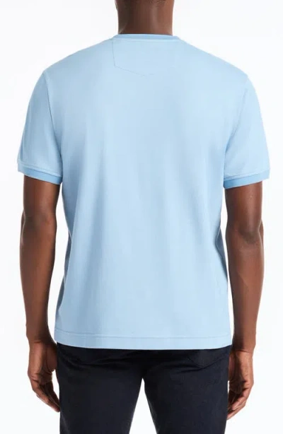 Robert Graham Holton Short Sleeve T-shirt In Blue