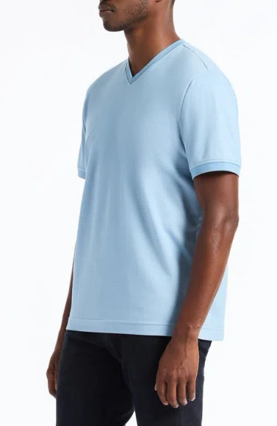 Robert Graham Holton Short Sleeve T-shirt In Blue