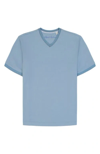 Robert Graham Holton Short Sleeve T-shirt In Blue