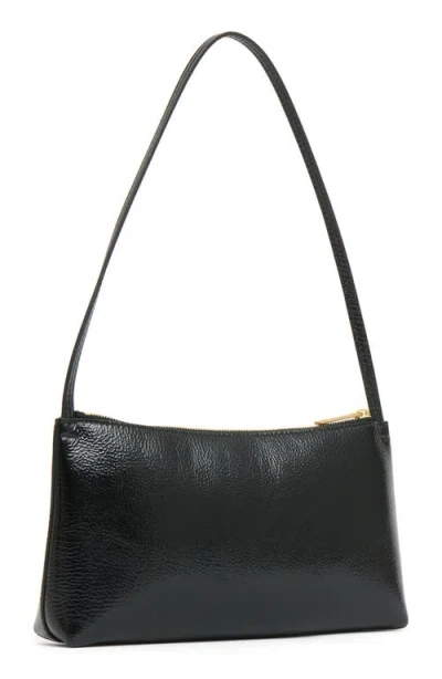 Mansur Gavriel Gaia Shoulder Bag Black Shine In Black