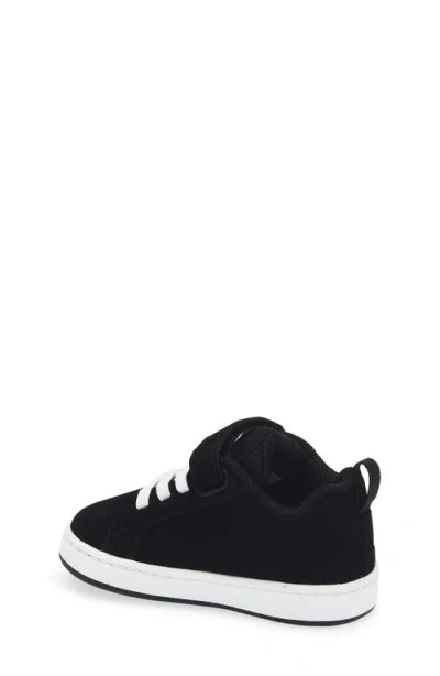 Dc Shoes Kids' Court Graffik Sneaker In Black
