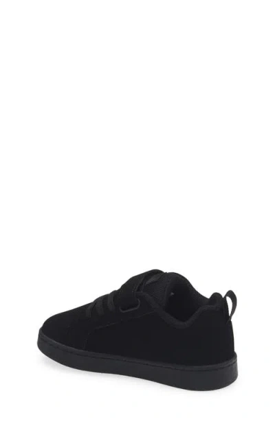 Dc Shoes Kids' Court Graffik Sneaker In Black