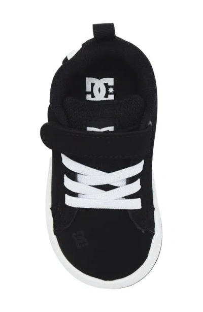 Dc Shoes Kids' Court Graffik Sneaker In Black