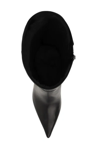 Nine West Women's Gerty Tall Pointy Toe Stiletto Boots In Black