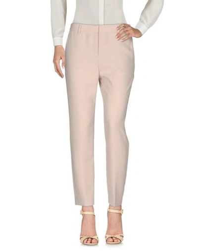 Shop Theory Casual Pants In Beige