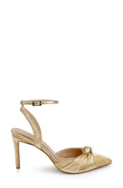 Jewel Badgley Mischka Women's Enid Dress Pumps In Gold