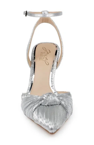 Jewel Badgley Mischka Women's Enid Dress Pumps In Silver