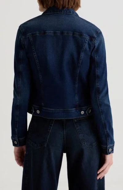 Ag Robyn Denim Jacket In Blue