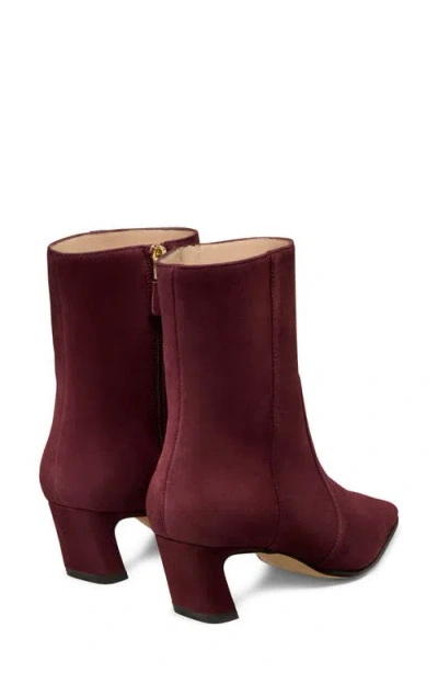 Stuart Weitzman Women's Stassi Zip Booties In Purple