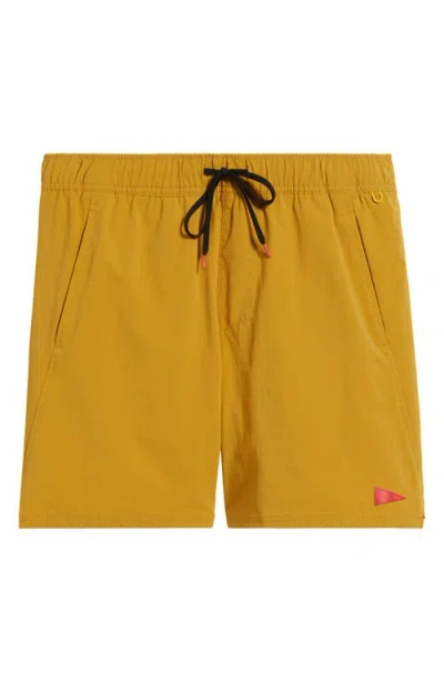 Florence All-purpose Cordura® Water Repellent Hybrid Shorts In Yellow