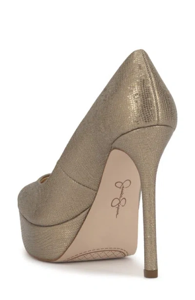 Jessica Simpson Women's Sinelia Platform Stiletto Pumps In Gold