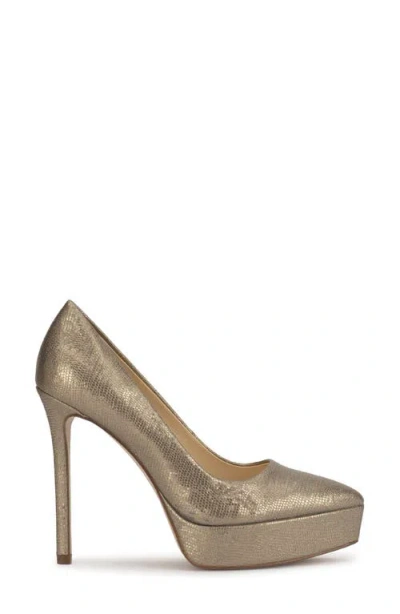 Jessica Simpson Women's Sinelia Platform Stiletto Pumps In Gold