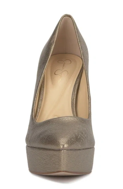 Jessica Simpson Women's Sinelia Platform Stiletto Pumps In Gold
