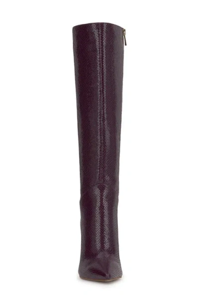 Jessica Simpson Lovieinn2 Knee High Boot In Burgundy