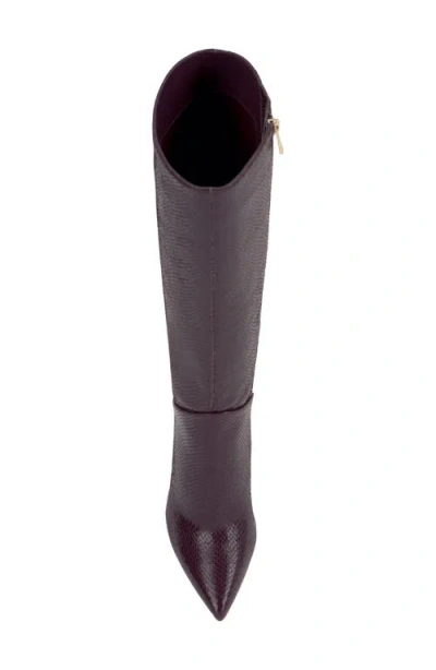Jessica Simpson Lovieinn2 Knee High Boot In Burgundy