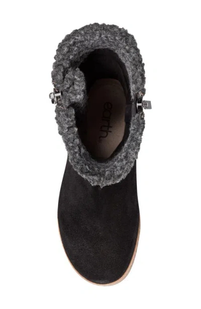 Earth Women's Hyland Cozy Water Repellent Boots In Black