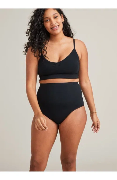 Hatch Collection The Essential Maternity Wireless Pumping And Nursing Bra In Black