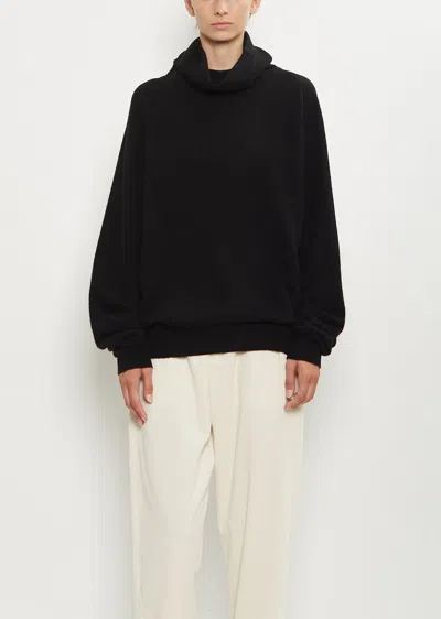 Frenckenberger Turtleneck Cashmere Sweater In Black