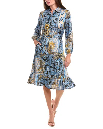 Jones New York Shirtdress In Blue