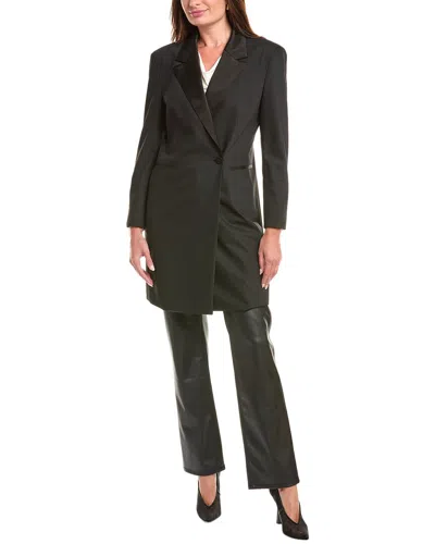 Hugo Boss Boss Dackea Long Sleeve Blazer Minidress In Black