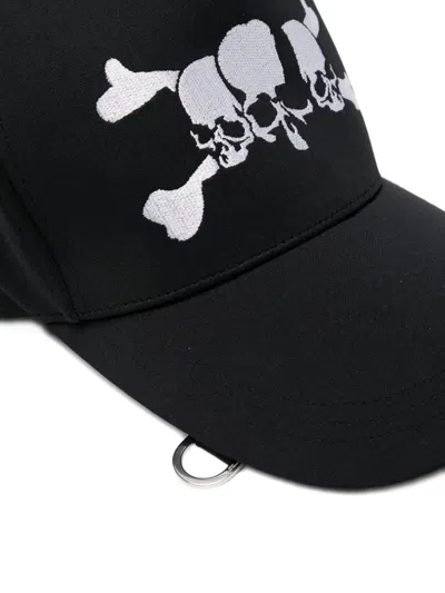 Mastermind Japan Logo-embroidered Cap In Gold