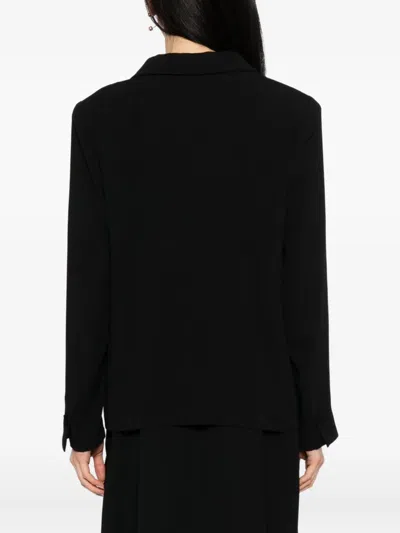 Agnès B. Single-breasted Blazer In Black