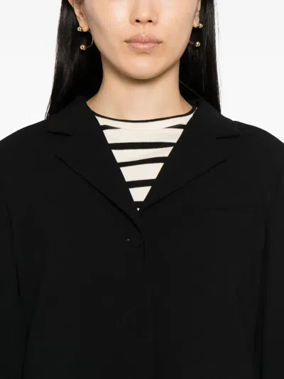 Agnès B. Single-breasted Blazer In Black