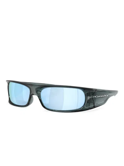 Oakley Rectangle-frame Sunglasses In Brown